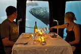 Abendessen mit Blick auf das Great Barrier Reef von cruisewhitsundays.com c/o Global Spot